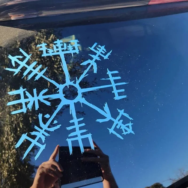 Vegvisir Rustic Decal