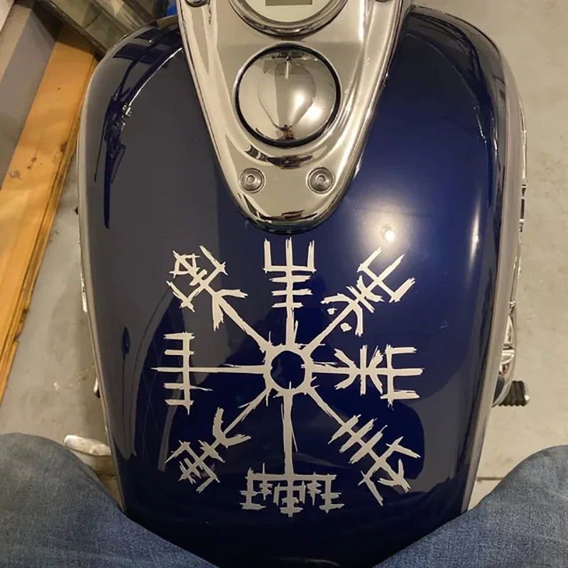 Vegvisir Rustic Decal