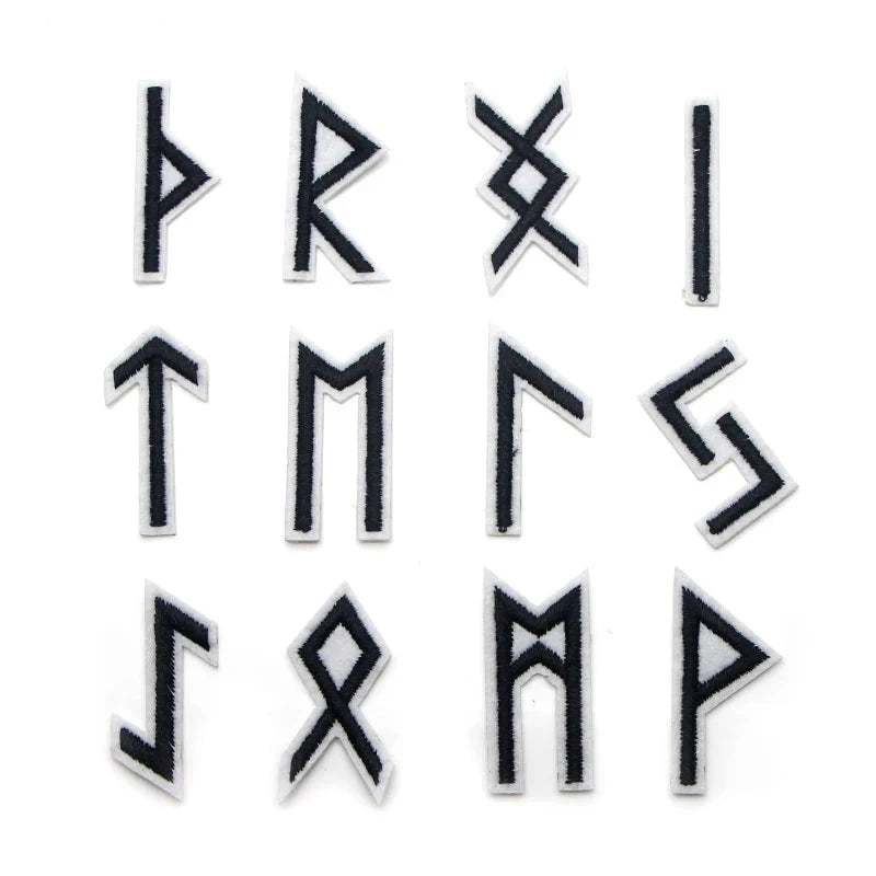 24pc Embroidered Rune Kit