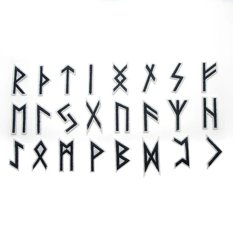 24pc Embroidered Rune Kit