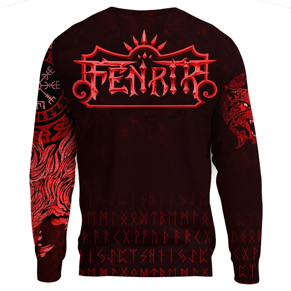 Crimson Howl Hoodie