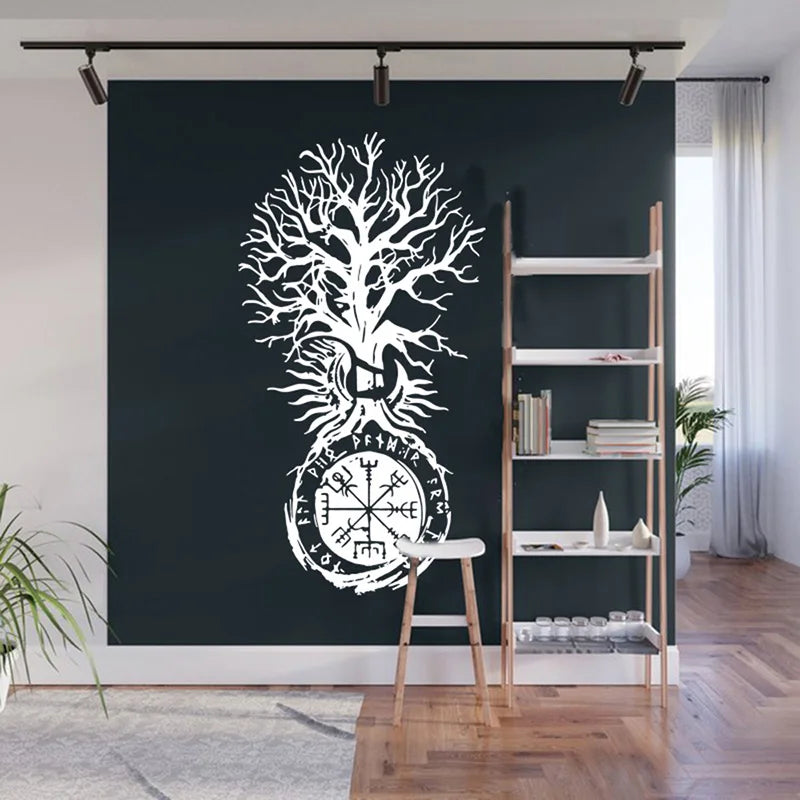 Yggdrasil Rune Wall Decal