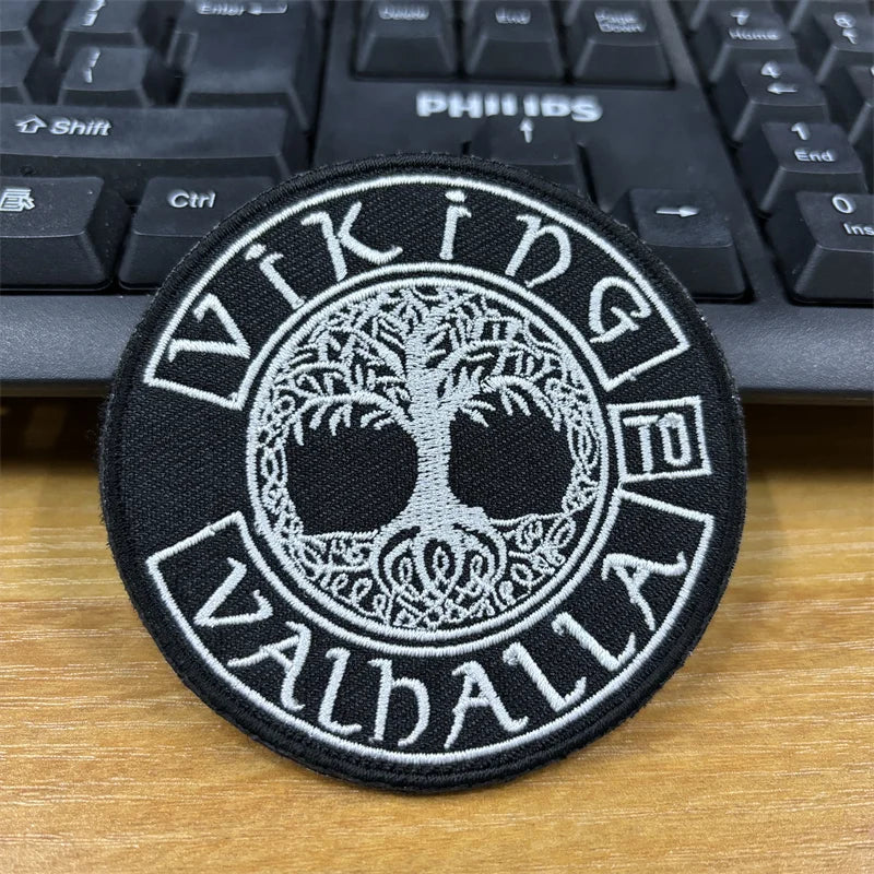 Vegvisir Embroidered Patch