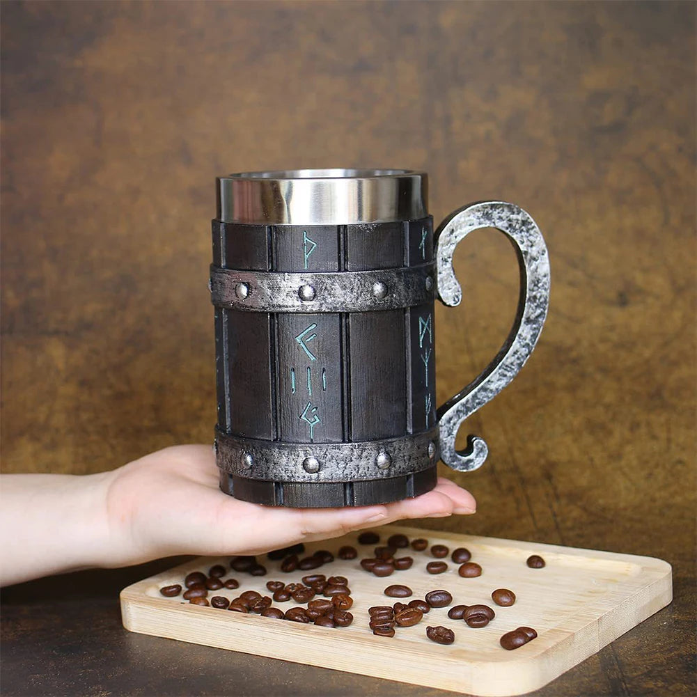 Skald's Barrel Tankard