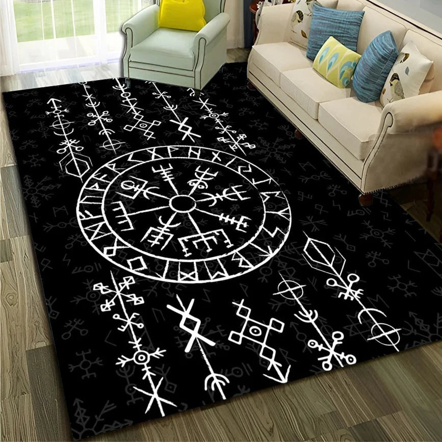 Norse Rune Heritage Rug