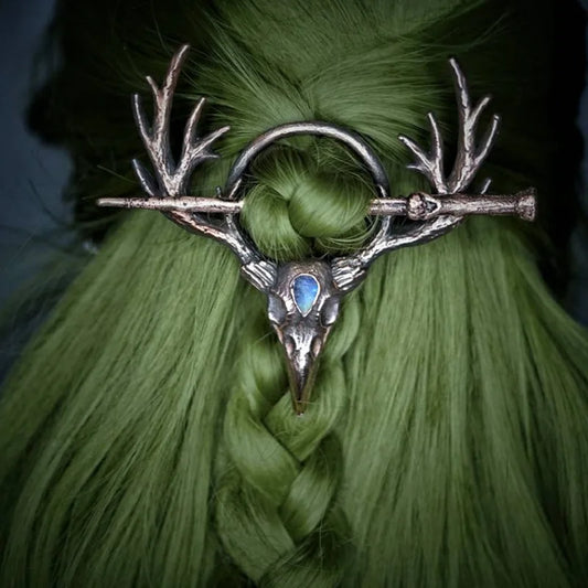 Norse Huntress Hair Clip