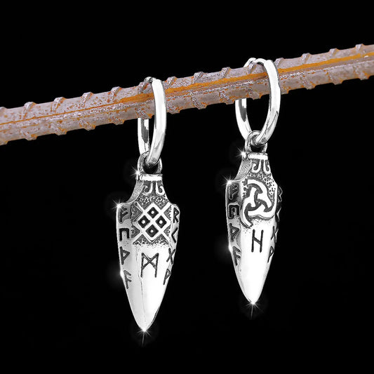 Runic Blade Earrings