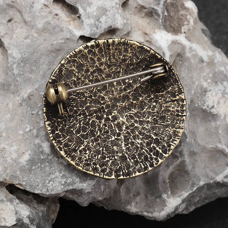 Vegvisir Crest Pin