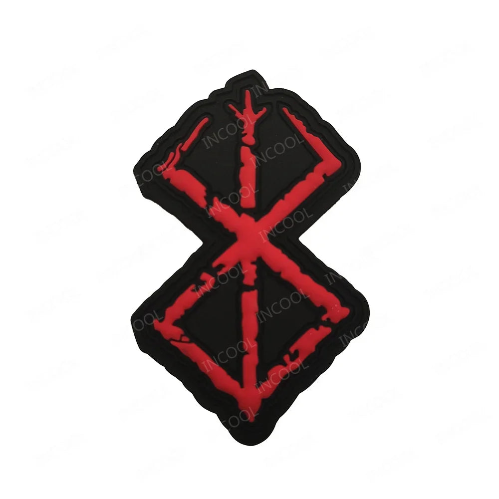 Vegvisir Rubber Patch - Glow in the Dark