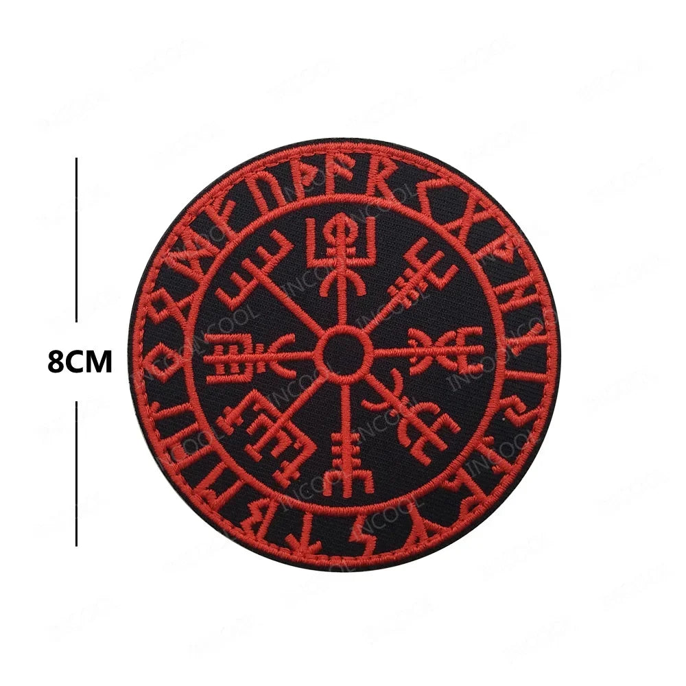 Vegvisir Rubber Patch - Glow in the Dark