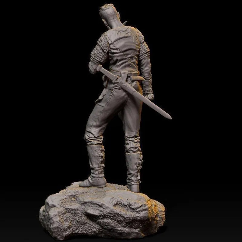 Battle-Worn Viking Hero Figurine - 1/24 Scale