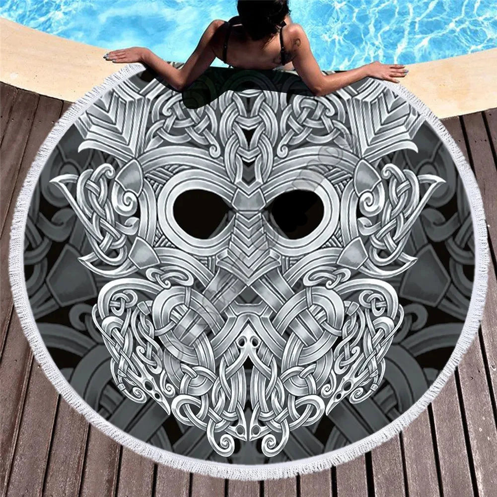 Odin's Guardian Mask Towel