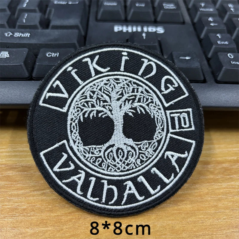 Vegvisir Embroidered Patch