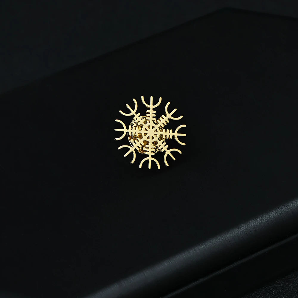 Aegishjalmur Emblem Pin