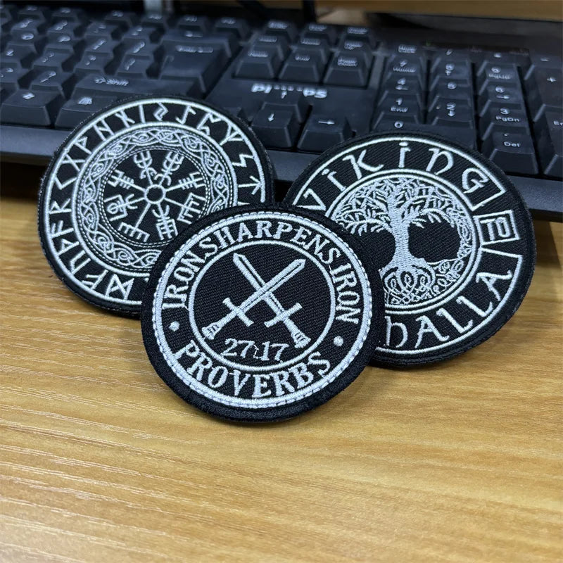 Vegvisir Embroidered Patch