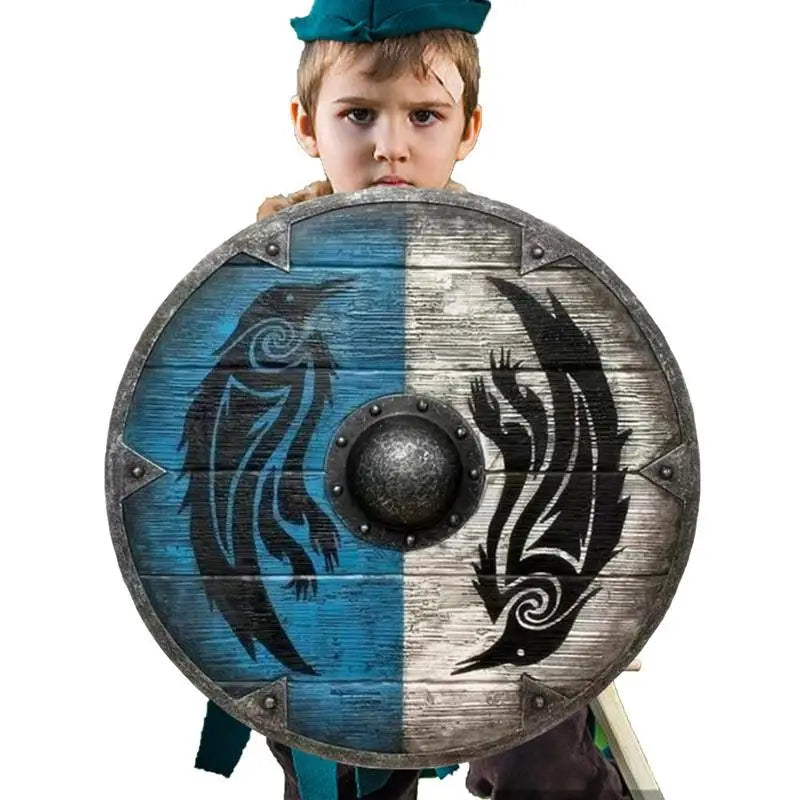 Viking Spirit Raven Replica Shield