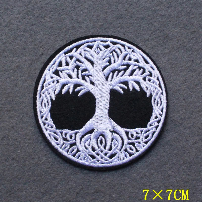 Yggdrasil Embroidered Patch