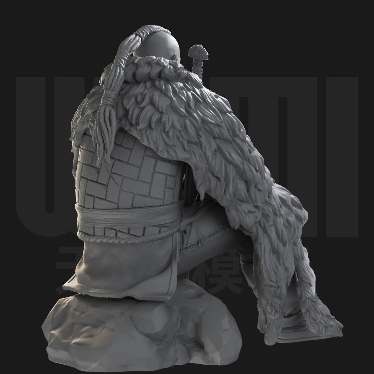 Viking Warlord Figurine - 1/24 Scale